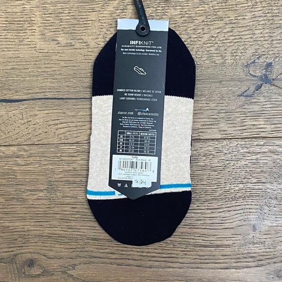 Stance - CATTY NO SHOW SOCKS,  Light Cushion, Size Medium - Picture 4 of 8